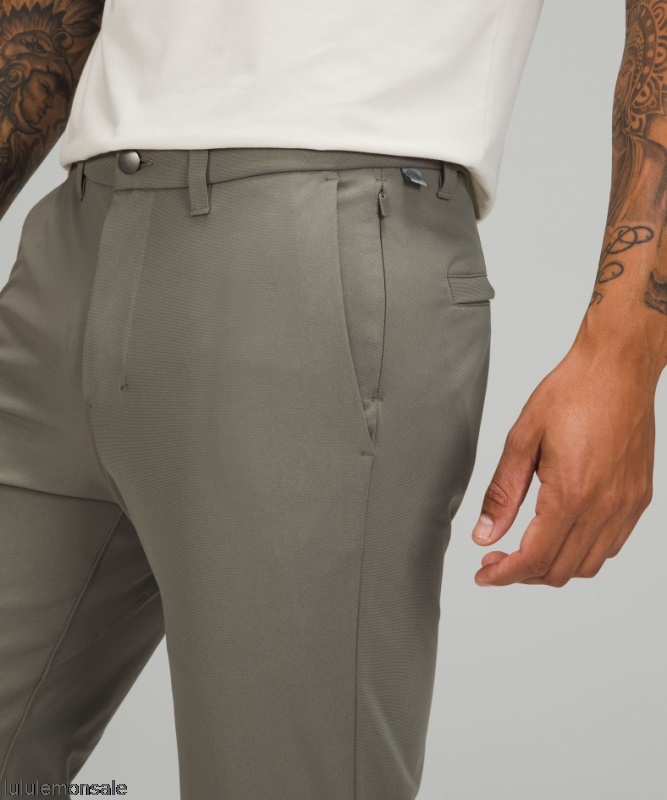 Lululemon Deutschland DELULU1016 | Grey Sage Commission Slim-Fit Hose 32 Warpstreme